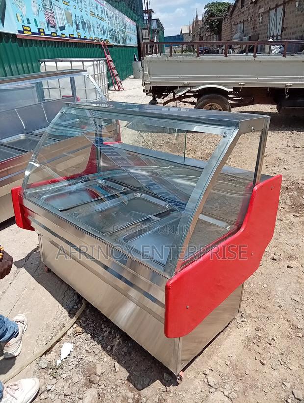 4 Feets Meat Chiller Display Machine, Quality Refrigeration - main view