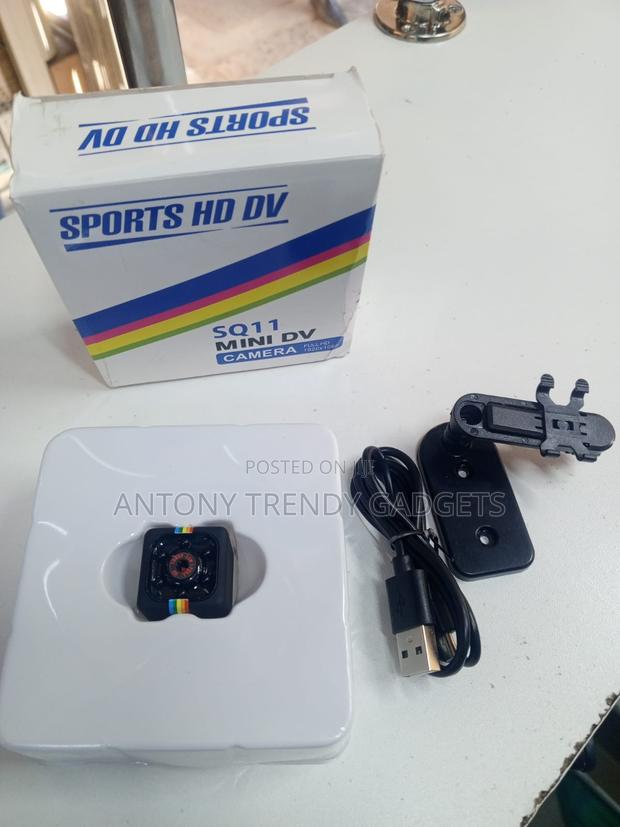 Sq11 Mini Security Camera – 1080p Hd, Ir Night Vision, Micro Dv - thumbnail 2