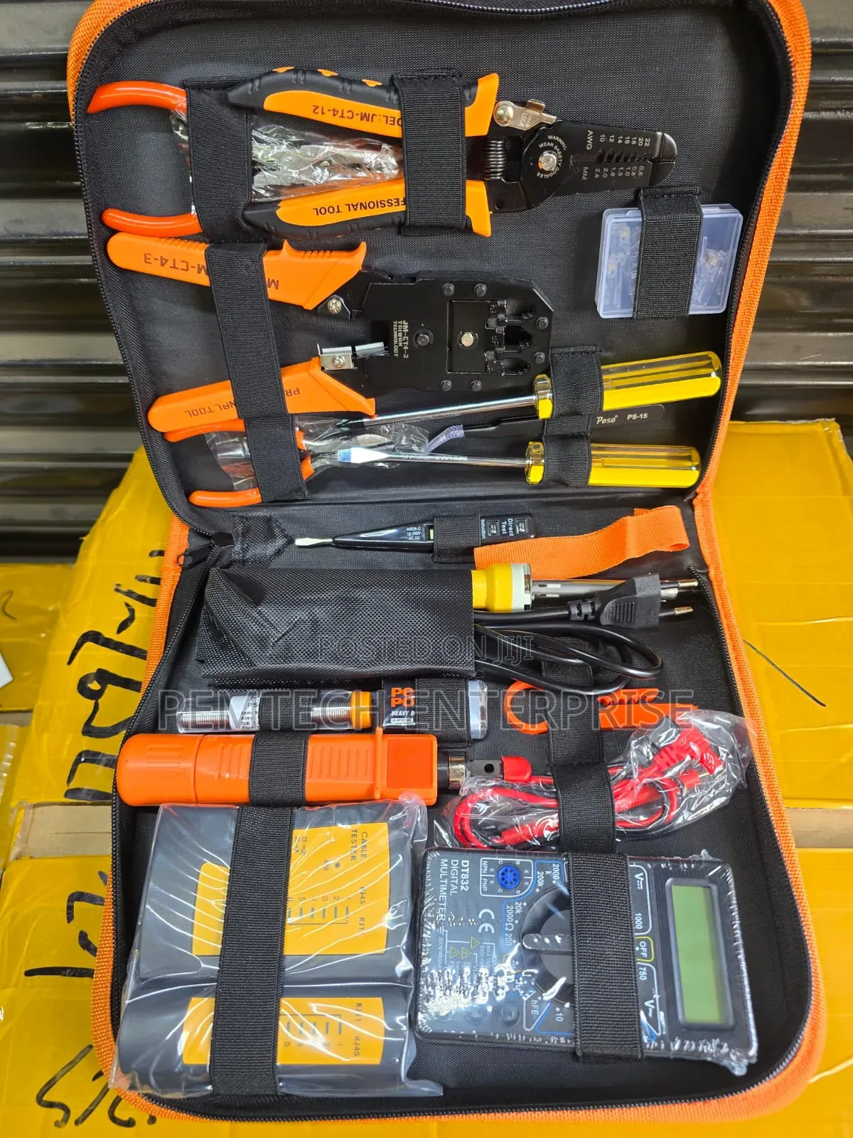 Jm-P15 17-in-1 Diy Network Repair Tool Kit.