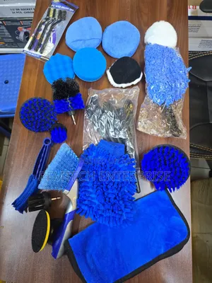 Set of Car Detailing and Cleaning Accessorie