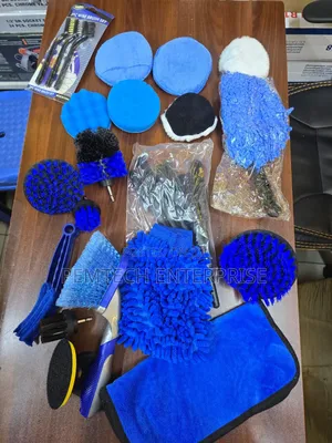 Set of Car Detailing and Cleaning Accessorie
