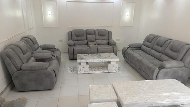 Exclamatory 7 Seater Semi Recliner Sofa 3,2,1,1