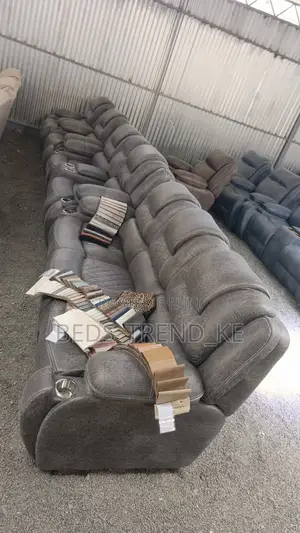 Fancy Soft 7 Seater Semi Recliner Sofa 3,2,1,1