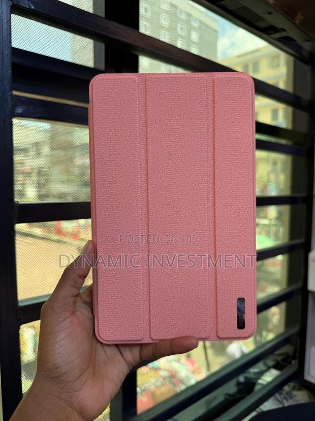 Samsung Tab A9+ Plus Domo Series Tri-Fold Leather Case/Cover-Pink - main view