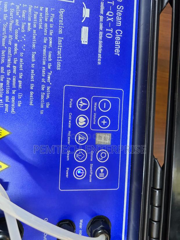 Portable High-Pressure Steam Cleaner - thumbnail 2