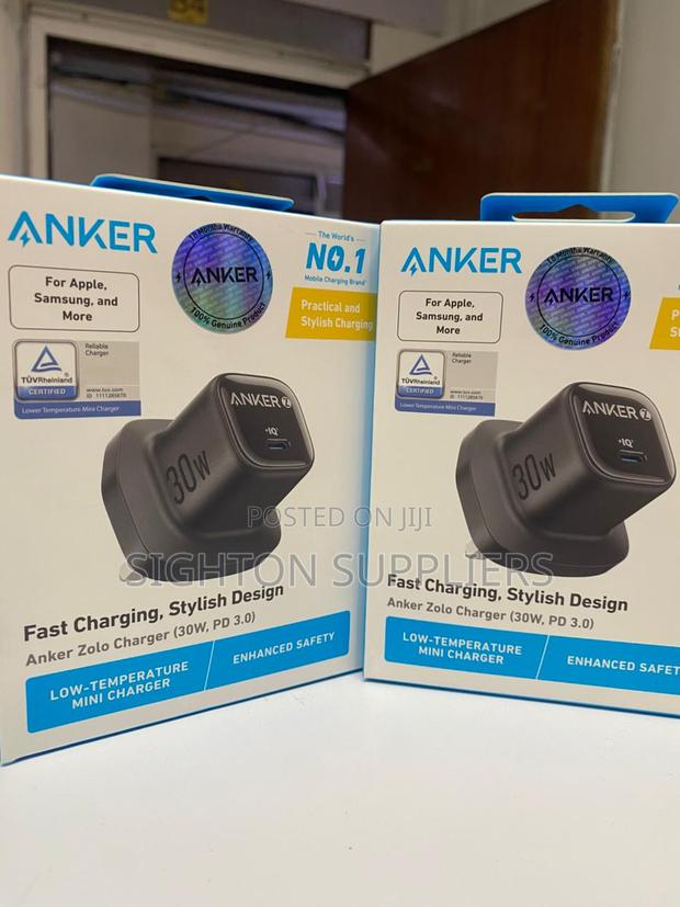Anker Zolo Charger (30w, Pd 3.0)