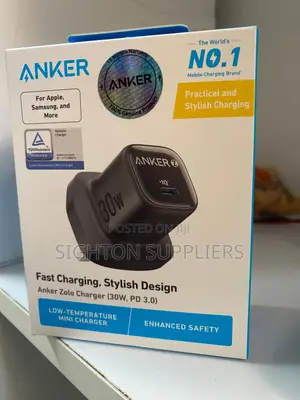 Anker Zolo Charger (30w, Pd 3.0)