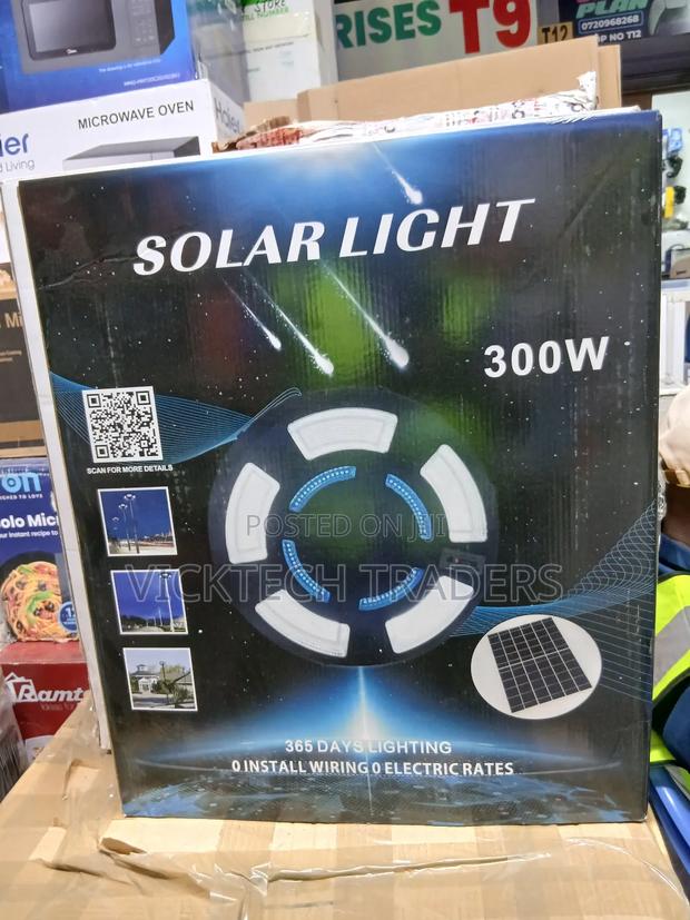 Solar Light,Solar Light 300w With Motion + Photo Sensor With 2yr Wrnty - thumbnail 3