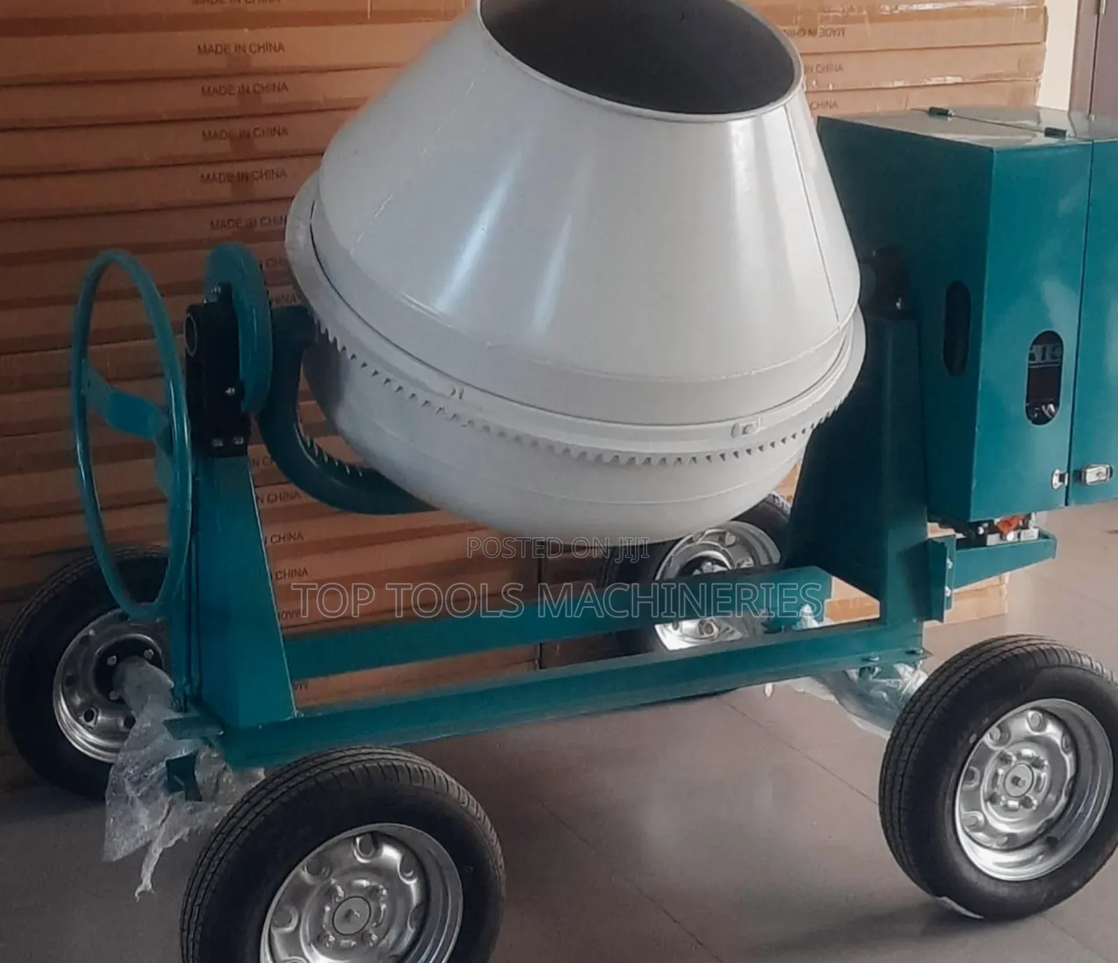 Aico Japan 500l Concrete Mixer With 10hp Diesel Engine Heavy Duty