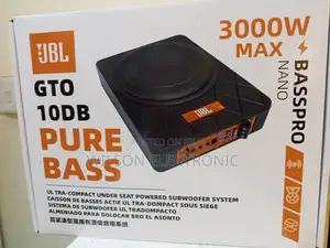 JBL Under Seat Subwoofer. 3000w