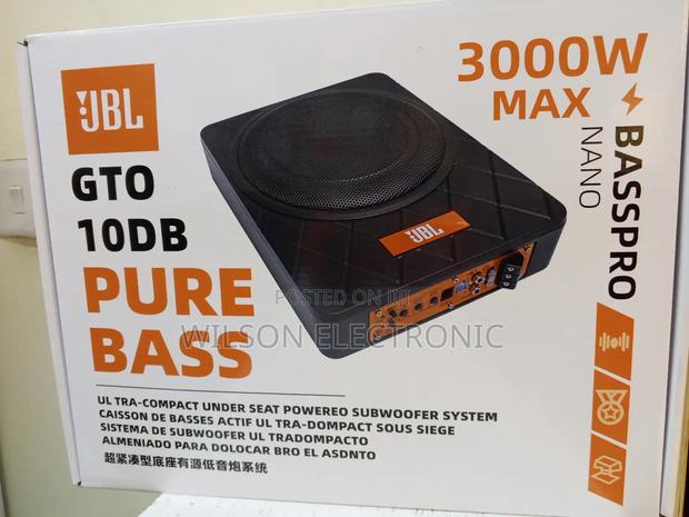 JBL Under Seat Subwoofer. 3000w