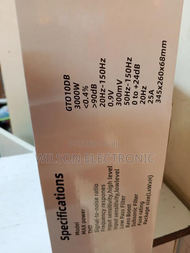 JBL Under Seat Subwoofer. 3000w - thumbnail 2