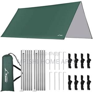 Camping Tarp With Poles - thumbnail 2