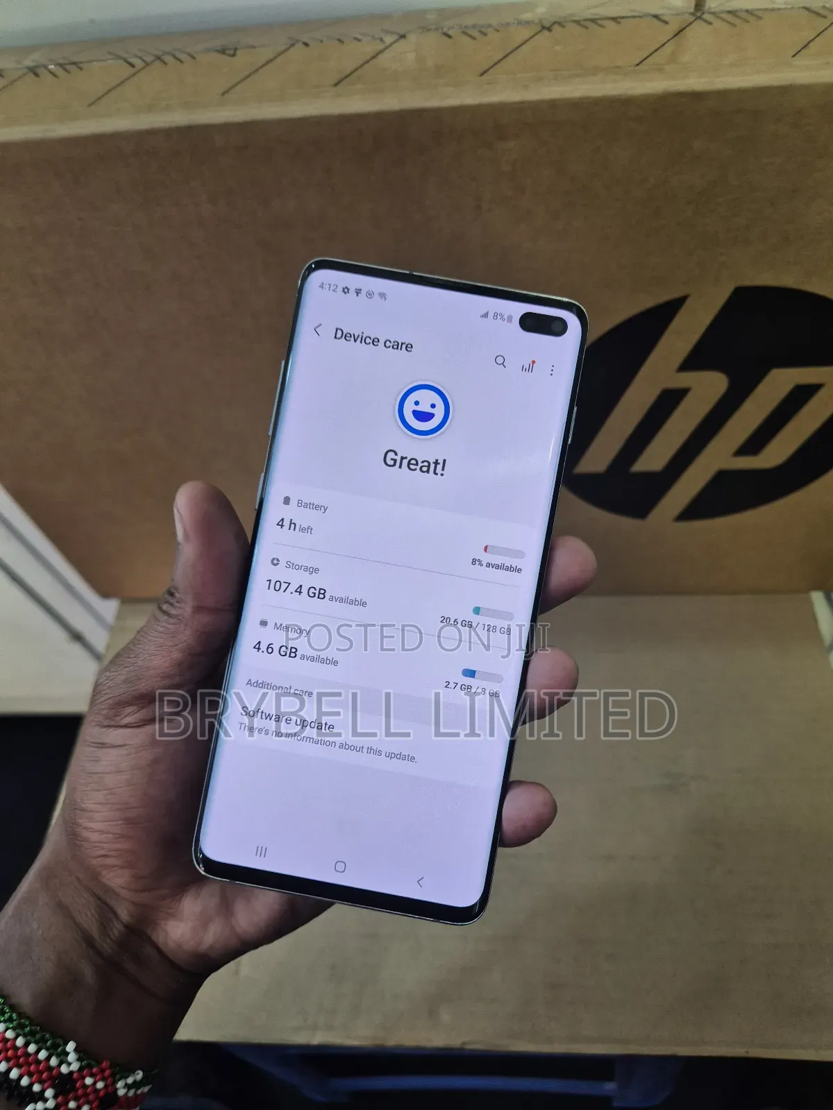 Samsung Galaxy S10 Plus 128 GB Blue