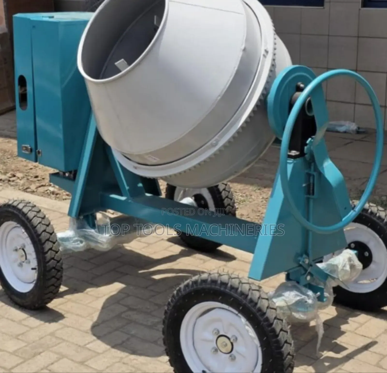 Aico Japan 400l Concrete Mixer With 7hp Diesel Engine Heavy Duty