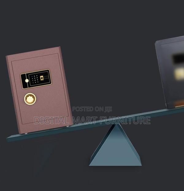 Brown 65kg Modern Fire Proof Box - thumbnail 2