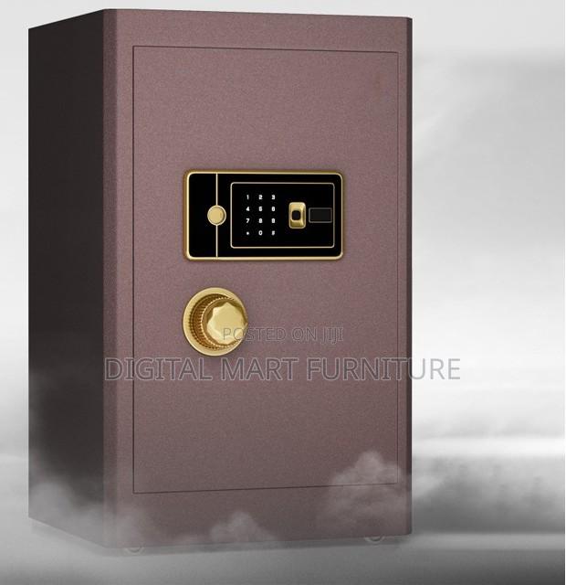 Brown 65kg Modern Fire Proof Box - thumbnail 3