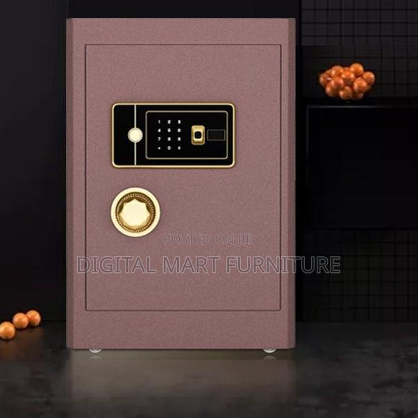 Brown 65kg Modern Fire Proof Box - thumbnail 4