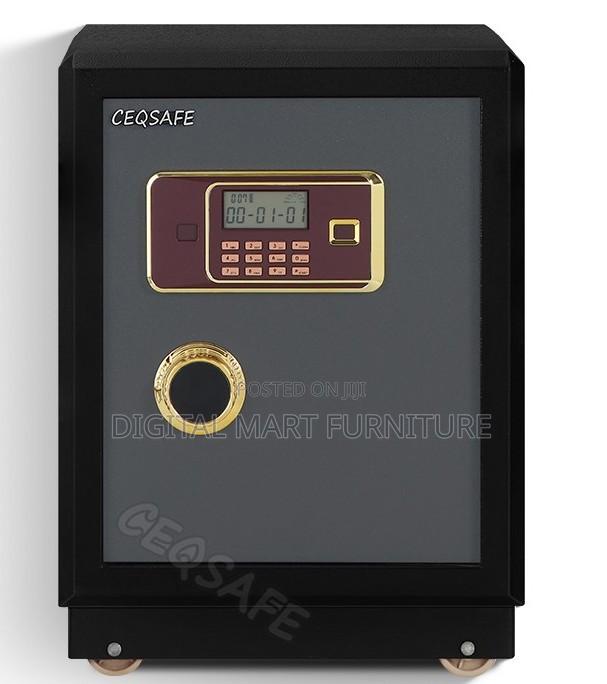 Brown 65kg Modern Fire Proof Box - thumbnail 5