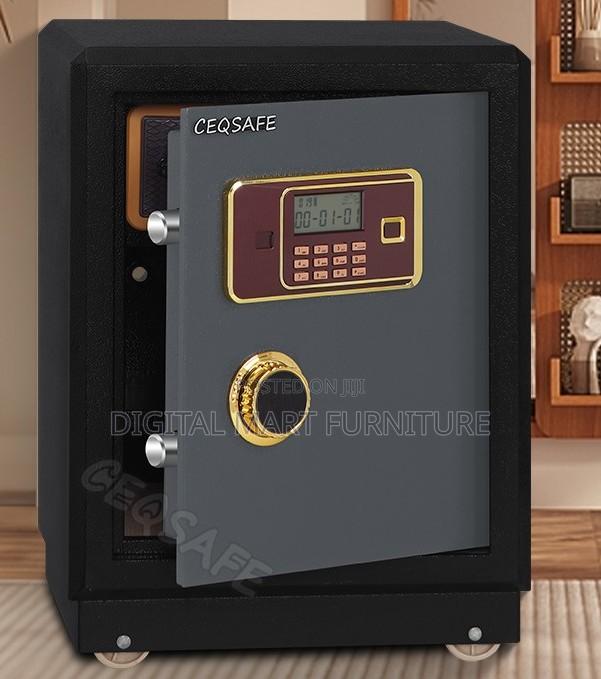 Brown 65kg Modern Fire Proof Box - thumbnail 10