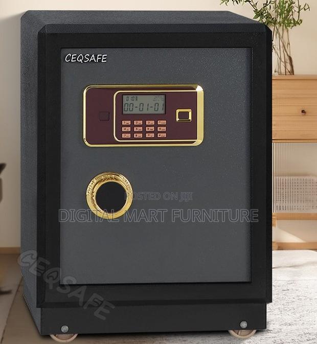 Brown 65kg Modern Fire Proof Box - thumbnail 12