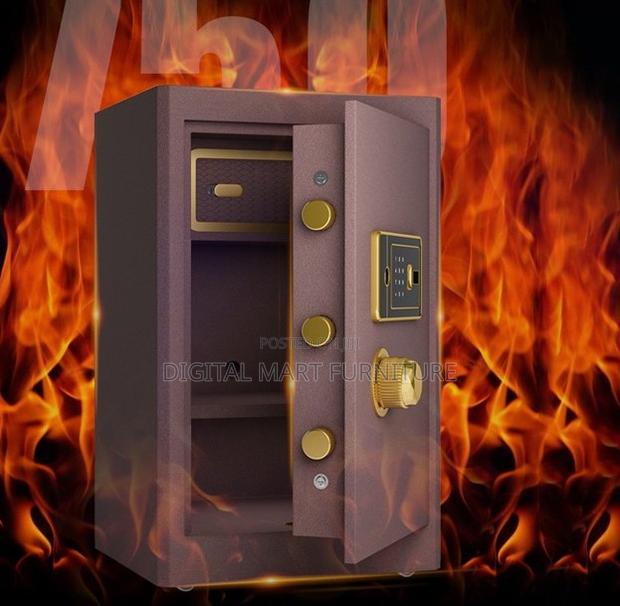 Brown 65kg Modern Fire Proof Box - thumbnail 14