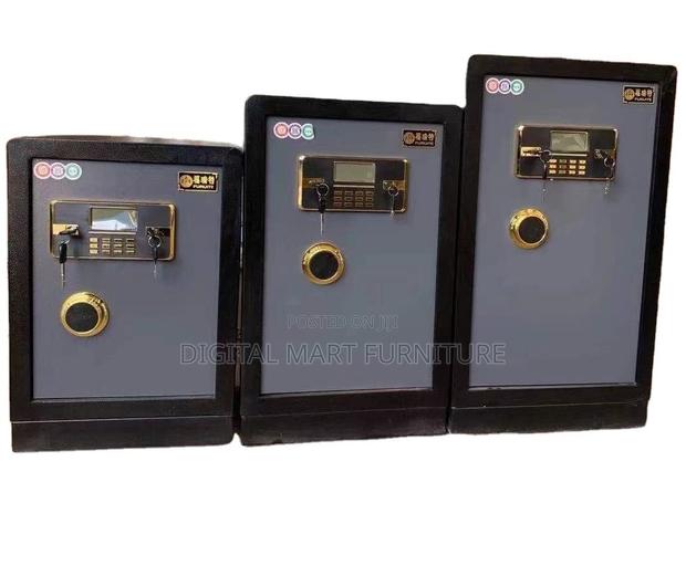 Brown 65kg Modern Fire Proof Box - thumbnail 15