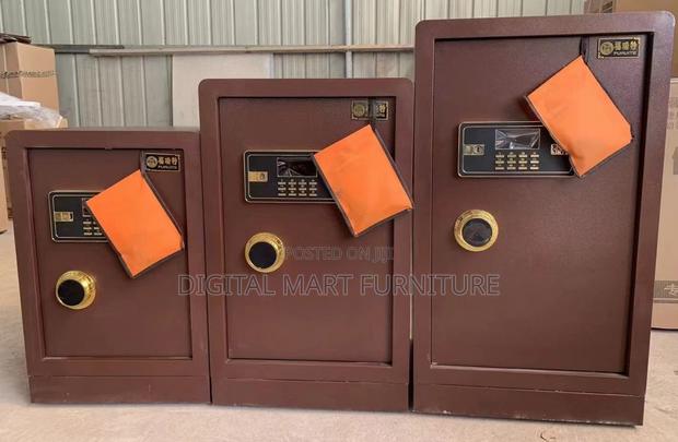 Brown 65kg Modern Fire Proof Box - thumbnail 17