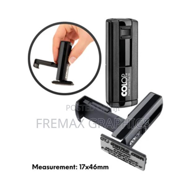 Self-Inking Pocket Stamp – Portable Easy to Use - main view