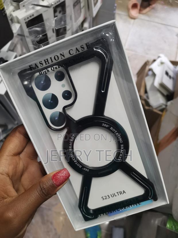 Sbasf for Samsung Galaxy S23 Ultra Invisible Magnetic Frameless Case - thumbnail 3