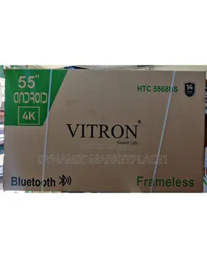Vitron 55 Inch Uhd Smart Android Tv - Frameless Bluetooth