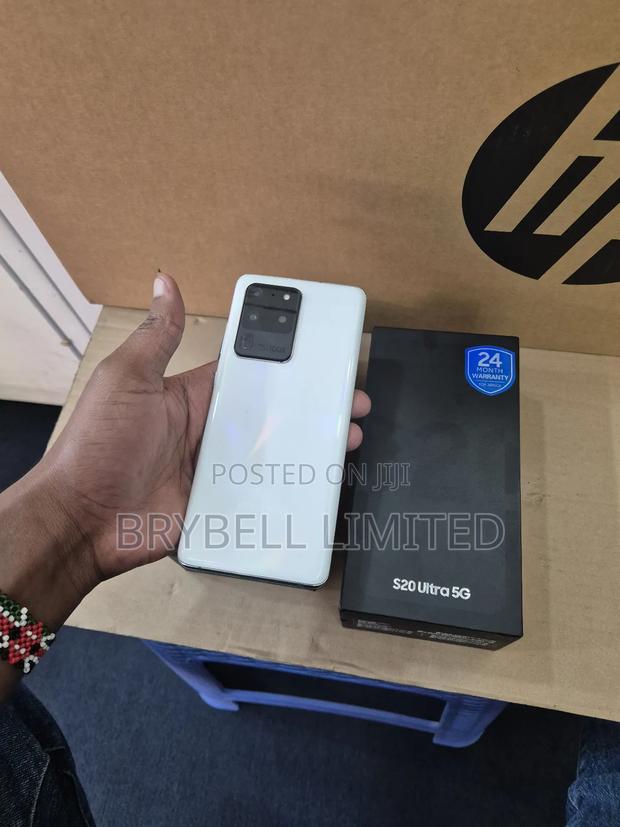 Samsung Galaxy S20 Ultra 5G 128 GB White - main view