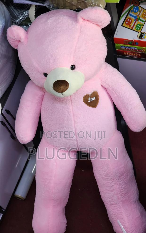 Big Pink Cuddle Teddy Bear 140cm - main view