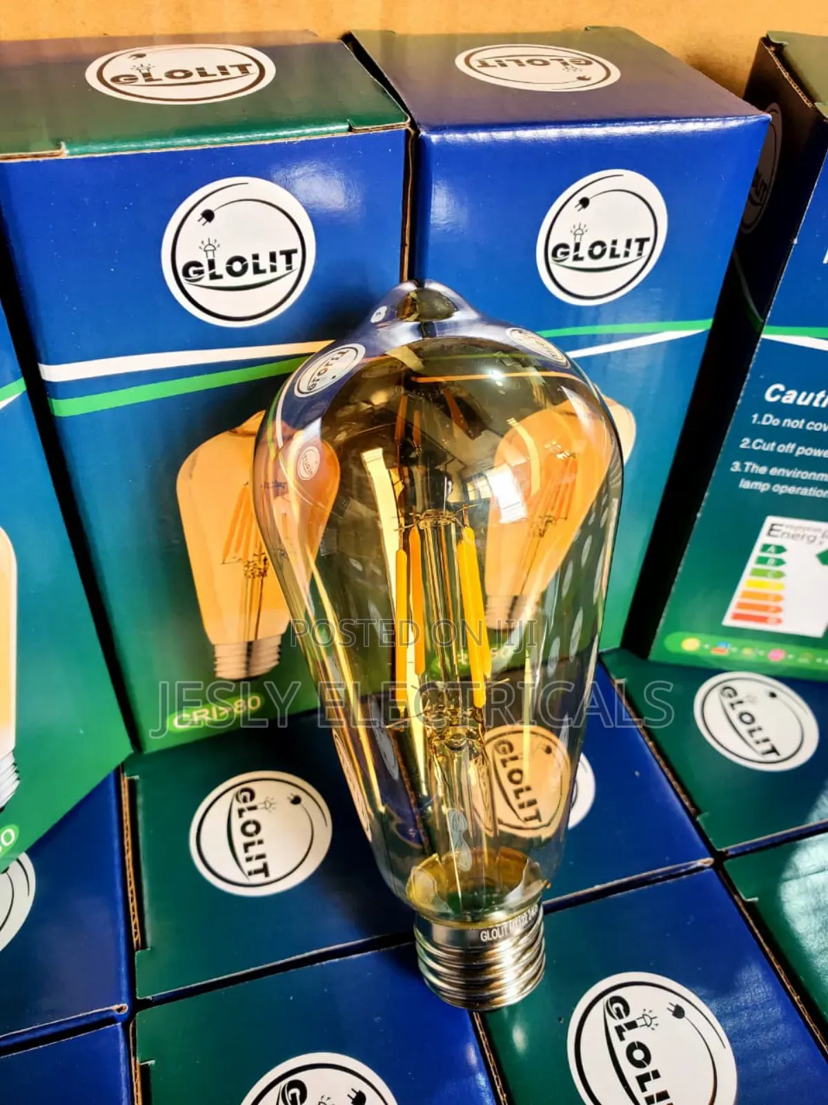 Edison Amber Bulbs 4w