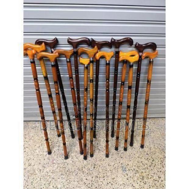 Mahogany Wooden Walking Sticks._de - thumbnail 2