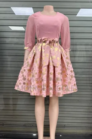 Trendy Maroon Skater Dress