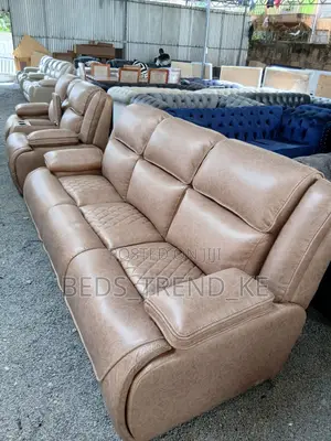 Indomitable 5 Seater Semi Recliner Sofa 3,2