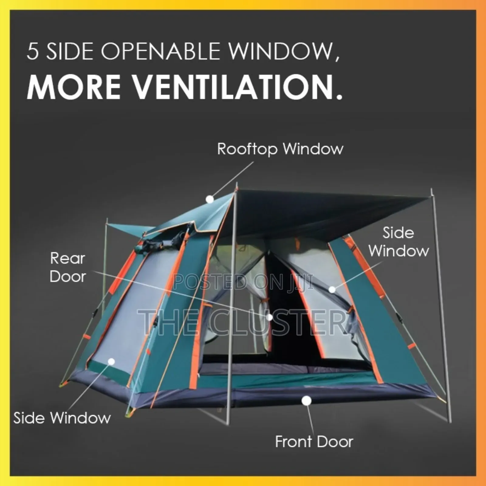 Fordable Camping Tent Outdoor Gear