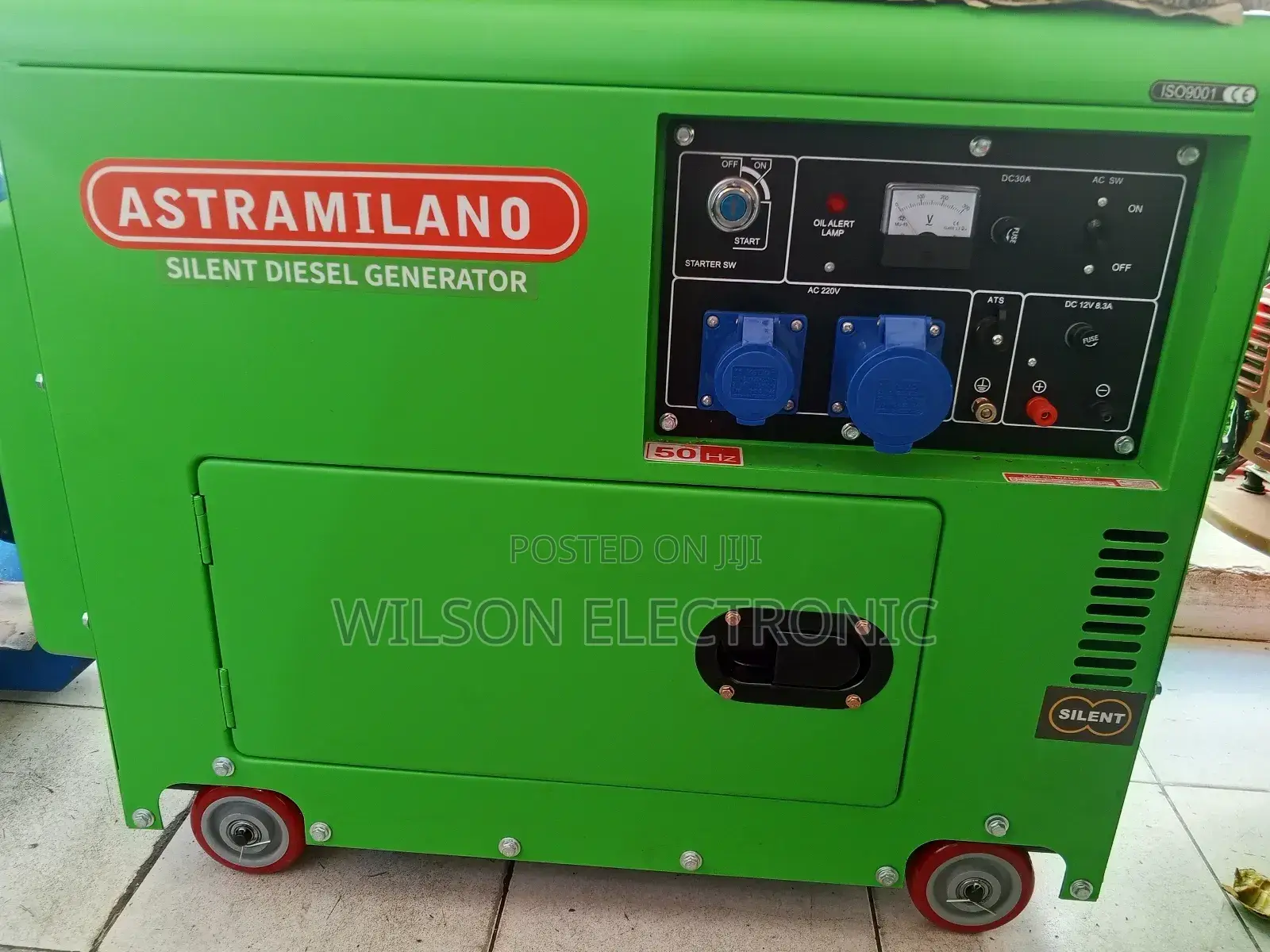 Atramilano Diesel Silent Generator. 10kva