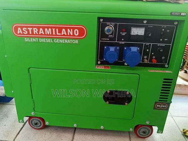 Atramilano Diesel Silent Generator. 10kva - main view