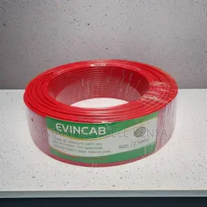 Elvin High Tensile 2.5mm Red Single Core PVC Wiring Cable