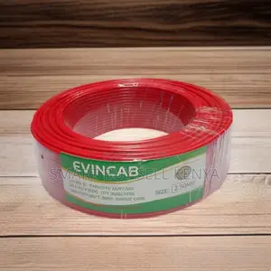 Elvin 2.5mm Red Corrosion Resistant PVC Electrical Cable