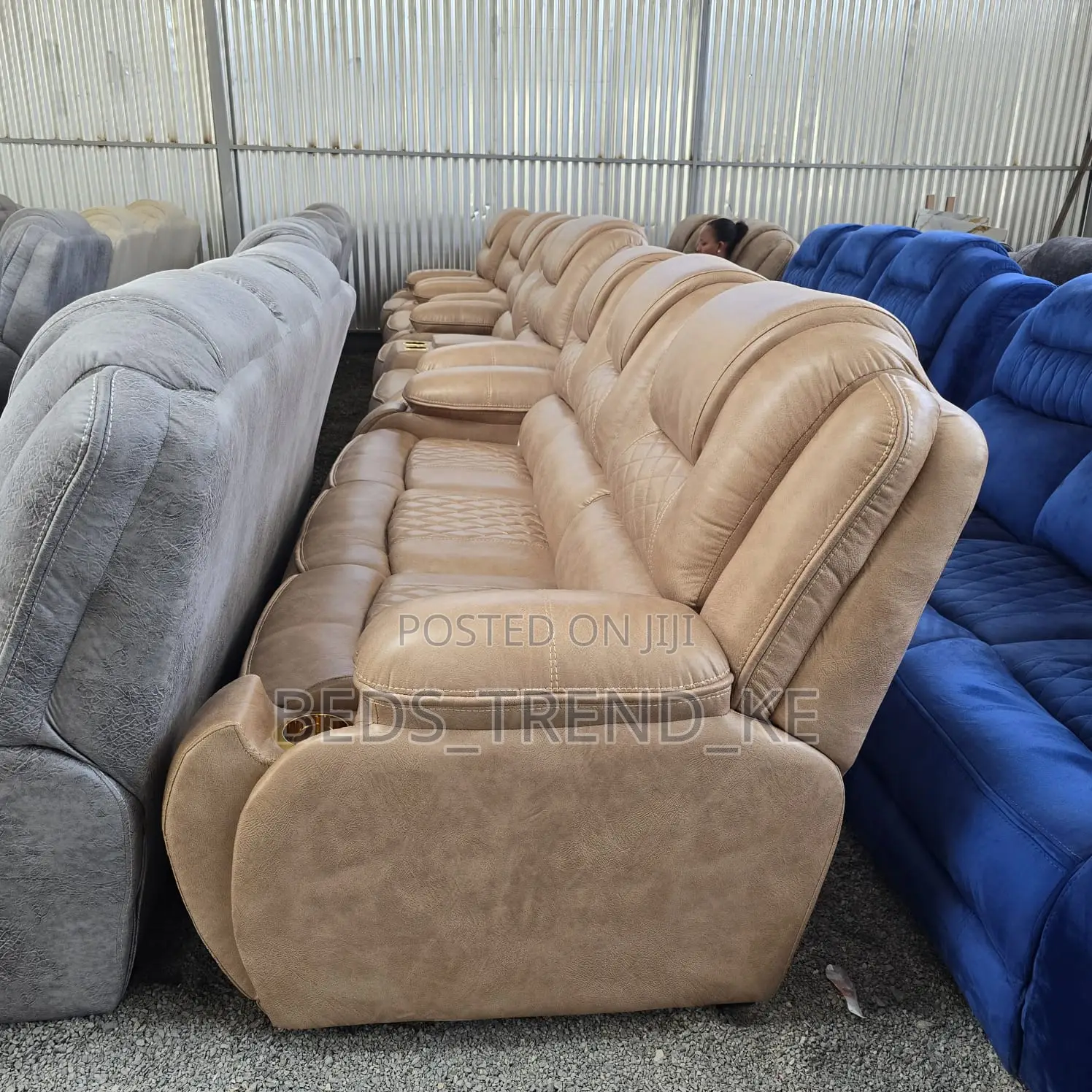 Creative 7 Seater Semi Recliner 3,2,1,1