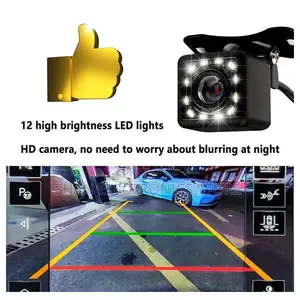 170° Night Vision Hd Waterproof Car Rear View ~ Reverse Backup Camera
