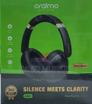 Oraimo *Boompop Pro* Ohp-917 Hybrid Anc Noice Cancellation