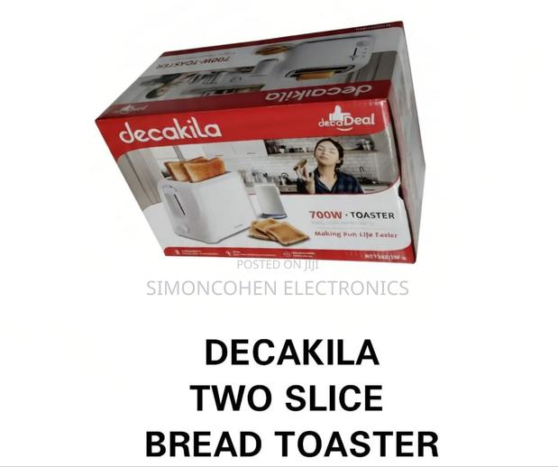 Decakila Two Slice Bread Toaster - main view