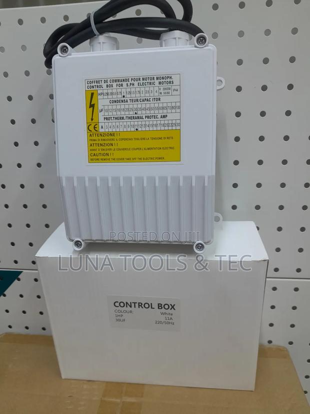 1hp Control Box for Deep Well Pumps - main view