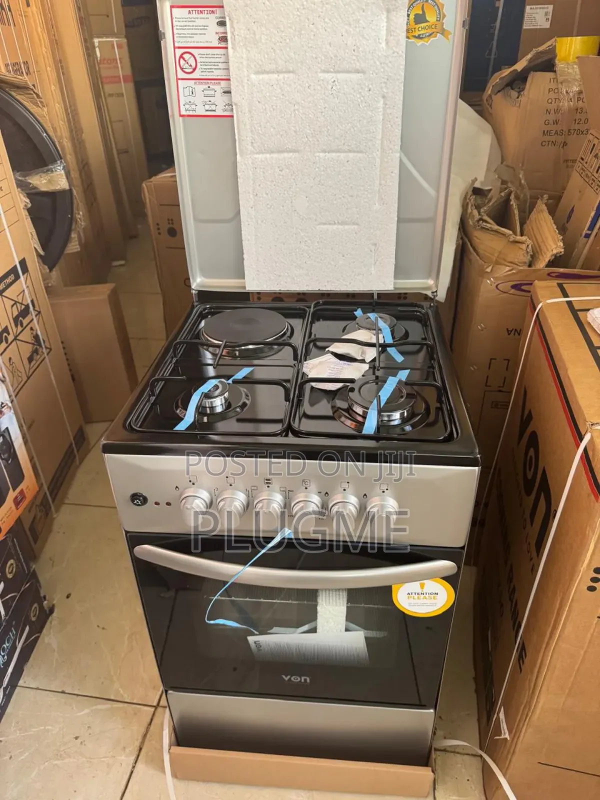 Von 50×55 3g+1e Standing Cooker