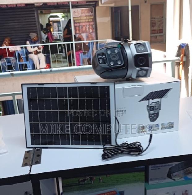 Imported 4mp Dual Lens PTZ Camera 4g Solar - main view