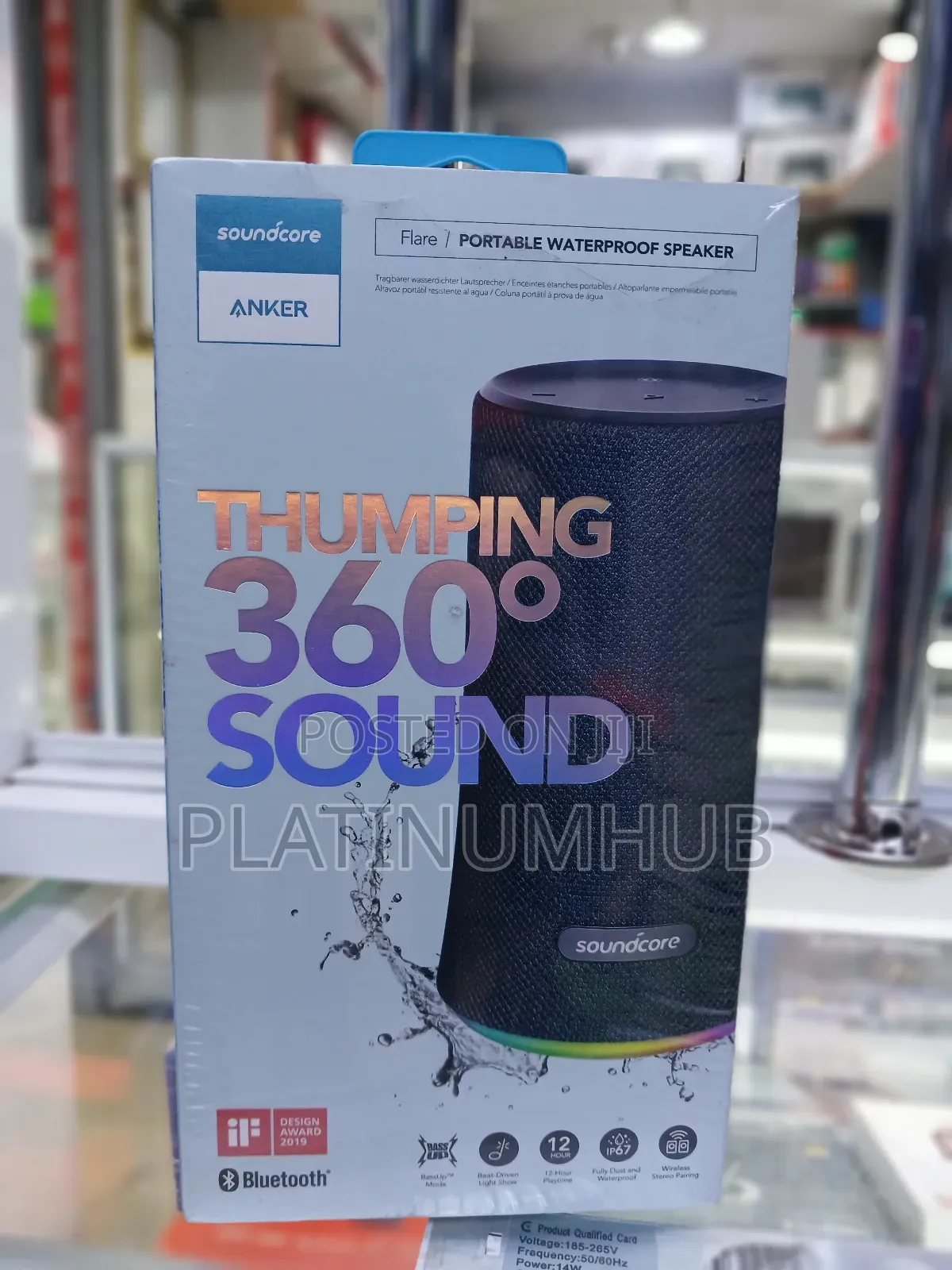 Soundcore Flare 1-thumpiing 360 Sound